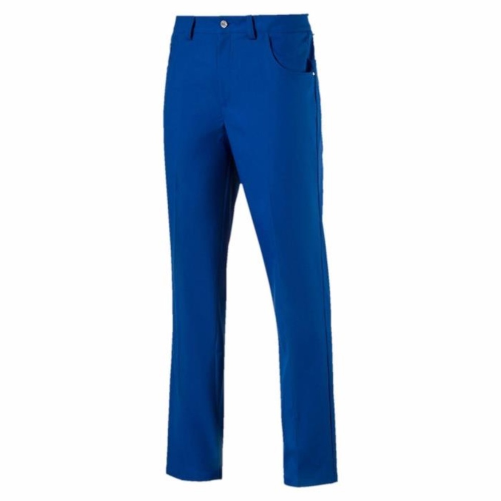 Puma Mens Blue 6 Pocket Golf Pants 36W x 32L